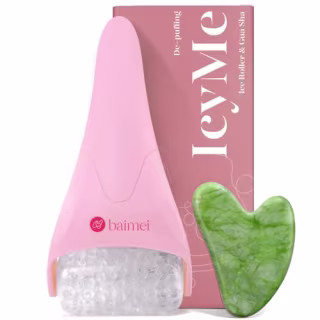 Ice Roller and Gua Sha Facial Tool Set