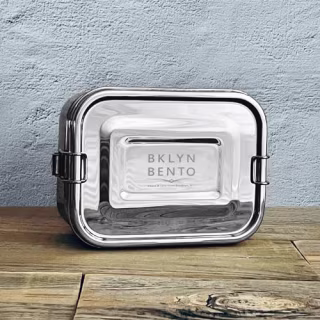 BKLYN Bento Peace & Love Stainless Steel Lunch Box