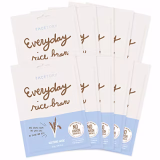 Facetory Everyday Rice Bran Soothing Mask