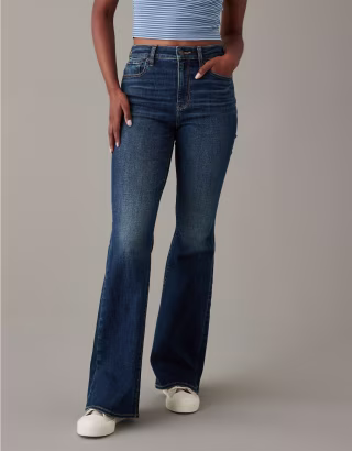 Next Level Super High-Waisted Flare Jean