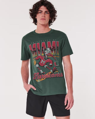 Collegiate Relaxed Graphic Tee