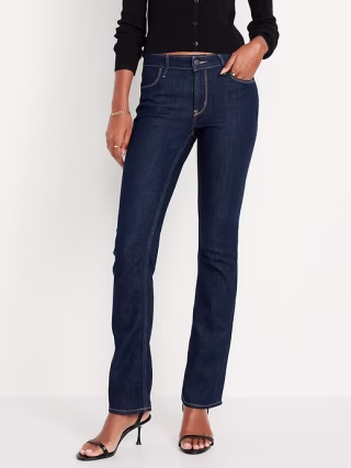Mid-Rise Wow Boot-Cut Jeans