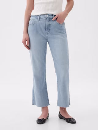 Gap High Rise Kick Fit Jeans