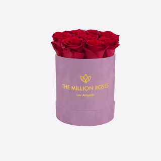 Basic Light Pink Suede Box