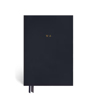 Leather Monogram Journal