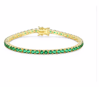 Lab Created Tennis Bracelet