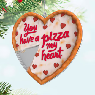 Pizza My Heart Ornament