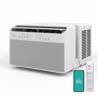 Midea 10,000 BTU U-Shaped Smart Inverter Window Air Conditioner