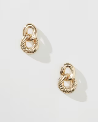 Chain Link Drop Earrings