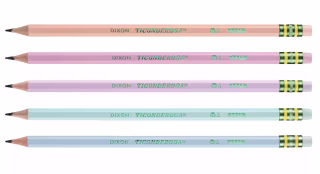 Pastel Wood-Cased Pencil Set