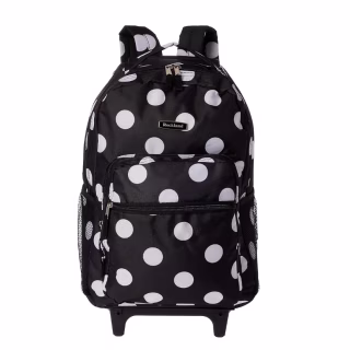 Rockland Double Handle Rolling Backpack