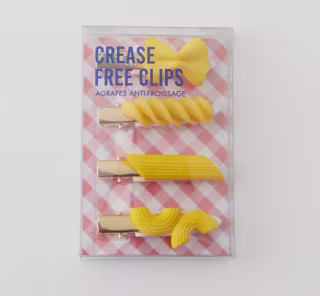 Crease-Free Hair Clip Set