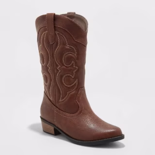 Kids' Montana Zipper Western Boots
