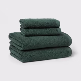 Antimicrobial Bath and Hand Towel Set