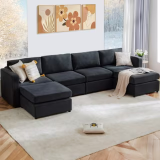 Convertible Modular Sectional Sofa