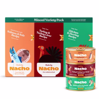 Made by Nacho Premium Minced Wet Canned Cat Food with Hydrating Bone Broth