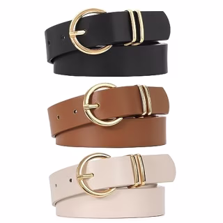 Women's Belts (Pack of 3)