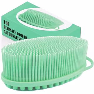 Dual-Sided Silicone Body Scrubber