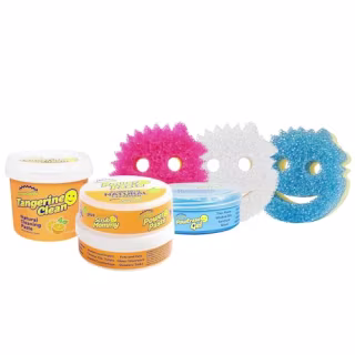Scrub Daddy Sponges + Household Cleaning Supplies Bundle
