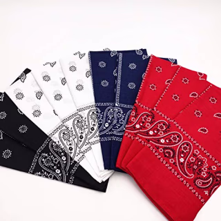 Vamqor 100% Cotton Fine Bandanas