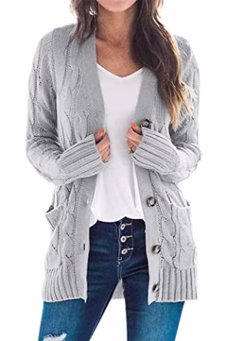 Chunky Knit Cardigan
