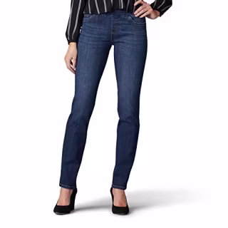 Lee Women's Sculpting Fit Slim Leg Pull-On Jean