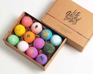 LifeAround2Angels Bath Bombs (Set 12)