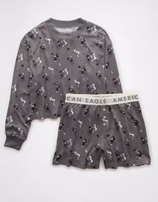 Halloween Mickey Mouse Plush PJ Set