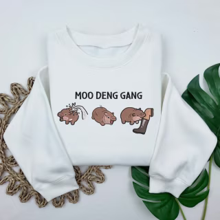 Moo Deng Sweatshirt