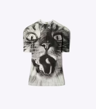 Cat Printed T-shirt