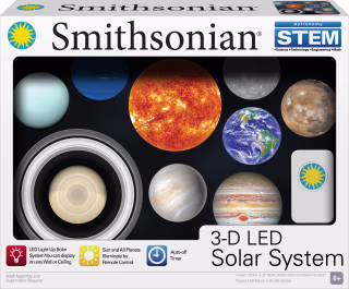 Smithsonian 3-D LED Solar System
