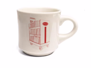 Strand Books Book Cart Mug