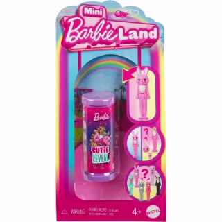 Barbie Mini BarbieLand Cutie Reveal Doll & Pet