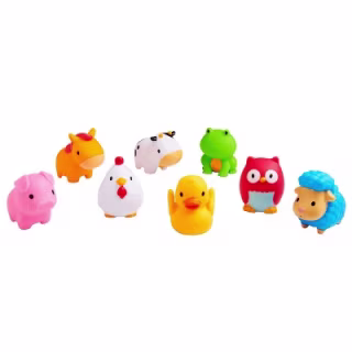 Farm Squirts Bath Toy (Pack of 8)