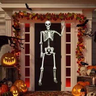 5.4ft Life Size Halloween Skeleton