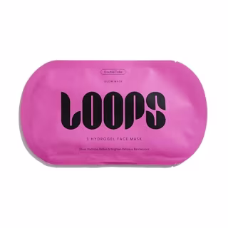 Loops Glow Hydrogel Face Mask