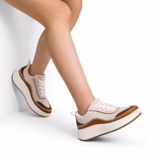 Tweed Platform Sneakers