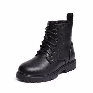 Zipper Kids Combat Ankle Booties