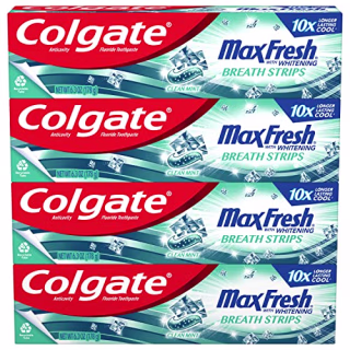 Max Fresh Whitening Toothpaste, Pack of 4