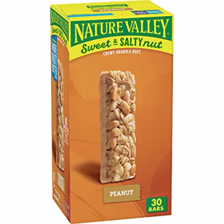 Sweet and Salty Granola Bars, 30 Bars