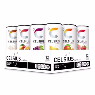 Celsius Assorted Flavors Official Variety Pack (Pack of 12)