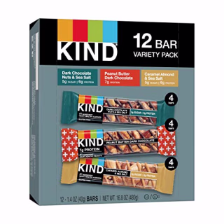KIND Nut Bars Favorites Variety Count 12-Count