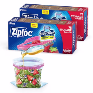 Gallon Food Storage Bags (150 Count)