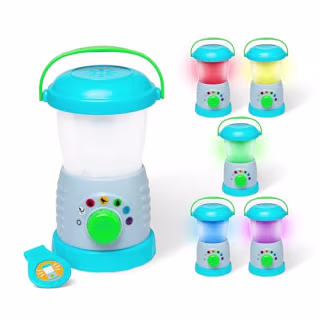 Melissa & Doug Let’s Explore Light & Sound Camping Lantern Play Set
