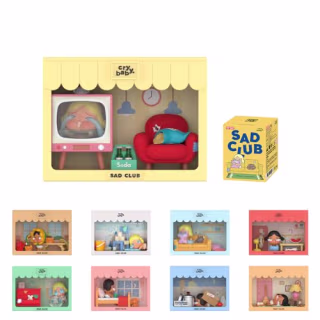 Pop Mart Crybaby Sad Club Scene Set Blind Box