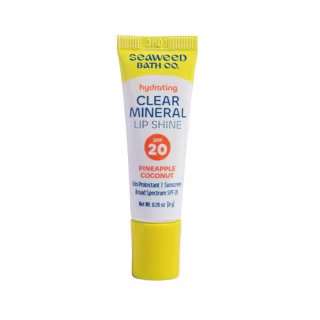 Seaweed Bath Co. Clear Mineral Lip Shine SPF 20