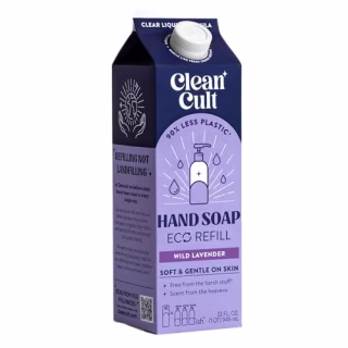 Cleancult Liquid Hand Soap Refill Wild Lavender