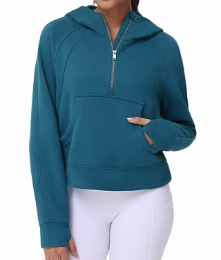 Fleece Crop Pullover
