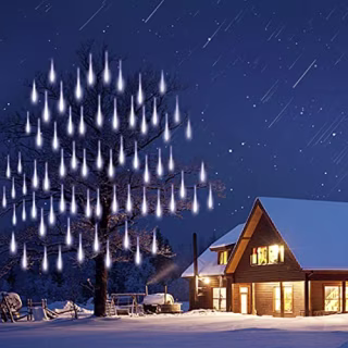 Meteor Shower Icicle Lights (Set of 8)
