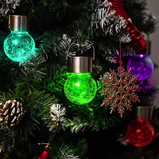Solar Hanging Decoration Lights (Set of 8)